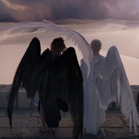 CROWLEY AND AZIRAPHALE (good omens. More like caretakers)